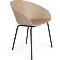 Zuiver 2x , Chaises, Void Armchair Latte Brown