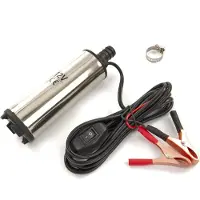 OEM Pompe submersible pour le pompage de diesel et d'autres liquides, acier inoxydable, 12/24V, 40W HBM Machines Netherlands
