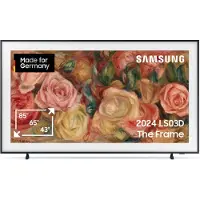Samsung The Frame GQ-43LS03D Téléviseur QLED 108 cm (43 pouces), noir, UltraHD/4K, SmartTV, Art Mode, One Connect Box (GQ43LS03DAUXZG)