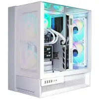 Hyrican PC gaming COUGAR OmnyX WT 8151 (2000 Go, 64 Go, GeForce RTX 5090), PC, Blanc