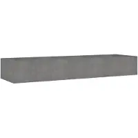 vidaXL Lit surélevé 280x80x40 cm acier corten