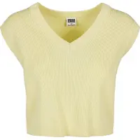 Urban Classics Tops en tricot jaune pastel