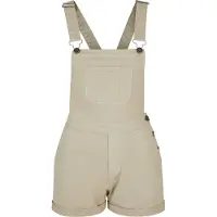 Urban Classics Salopette en jean blanc denim
