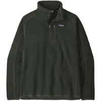 Patagonia - Polaire chaude et confortable - M's Better Sweater 1/4 Zip Old Growth Green pour Homme - Taille S - Vert