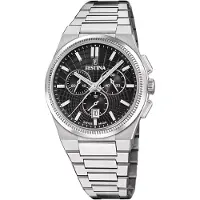 Festina Chronographe Rivé Swiss Made Black