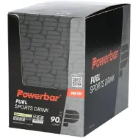 Powerbar Fuel 90 Black Line Monodose Stick Box Lemon 10 Units Noir