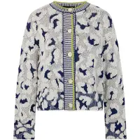 Marc Cain Cardigan bleu / gris clair