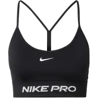 Nike Soutien-gorge de sport 'Pro' noir / blanc