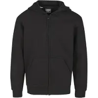 Urban Classics Uck8003 Full Zip Sweatshirt Noir 134-140 cm Garçon