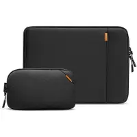 Tomtoc Housse pour ordinateur portable Defender A13, 15 pouces, noire (15", Apple, Microsoft, Vallon), Sac pour notebook, Noir