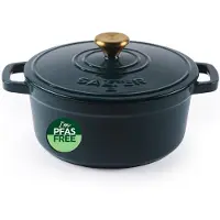 Salter BW13771GR Chester 3,4 L Gusseisenauflaufform 24 cm Grün, Poêle + casserole, Vert