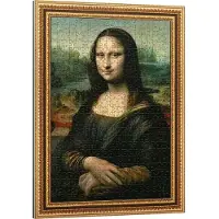 Trefl Puzzle 500 pièces - Puzzlorama, Mona Lisa, Léonard de Vinci 37541