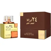 Lattafa 24 Carat Pure Gold 100ml Eau De Parfum Marron Femme
