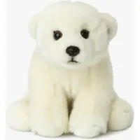 WWF Peluche Ours polaire (15cm) Doudou Ours polaire en peluche