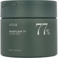 ANUA , Feuille de Cœur 77%, Lingettes Clarifiantes, 5,41 fl oz (160 ml)