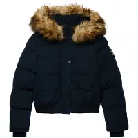 Superdry Veste d’hiver 'Everest' bleu nuit