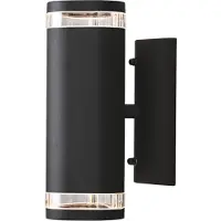 Konstsmide Spot murale Modena Up - Down 2 lumières 23cm noir