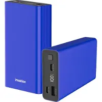 IMoshion Ultra Series Aluminium Powerbank 20.000 mAh - Quick Charge en Power Delivery - Bleu cobalt