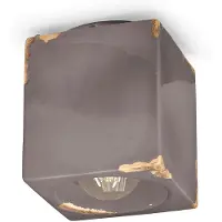 FERROLUCE Plafonnier Vintage en céramique 15cm