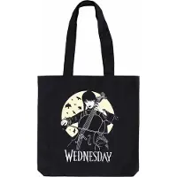 Grupo Erik Editores Erik Editores Wednesday Sac en tissu Noir Noir One Size