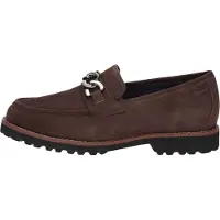 Sioux Meredith-734-H : Chaussures pour femmes, chaussures basses, mocassins, couleur marron, style décontracté