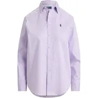 Ralph Lauren pour femme. 211A92177013 Chemise en sergé de coton Classic Fit lilas (XXL), Casuel, Violet, Classique, Manche longue