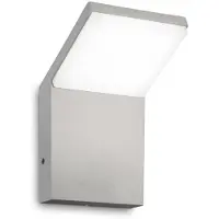 Ideal Lux 322643 OUTDOOR STYLE Applique murale d'extérieur LED 9 W 1100/850 lm 4000 K IP54 gris