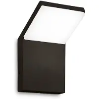 Ideal Lux 322629 OUTDOOR STYLE Applique murale d'extérieur LED 9 W 1100/830 lm 4000 K IP54 noire