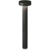 Ideal Lux 316055 TESLA OUTDOOR Lampadaire d'extérieur, 4xG9, H800 mm, IP44, noir