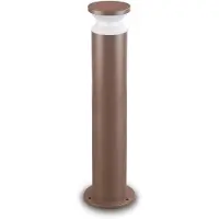Ideal Lux 321868 OUTDOOR TORRE Lampadaire/lampe sur poteau d'extérieur 1xE27 H800 mm IP65 Brun café