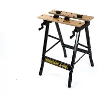 BURI Établi pliable Table de travail Plateau de travail Table d'atelier Table de serrage