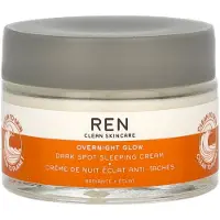 Ren Crème de nuit illuminatrice éclat contre les imperfections cutanées 50 ml
