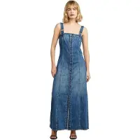 G-Star Robe Bustier Detachable Straps - Bleu moyen - Femmes