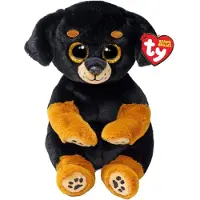 TY Beanie Babies Bellies Randi Rottweiler, 15cm