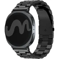IMoshion Bracelet en acier pour Samsung Galaxy Watch 9 (40/44mm) / Watch 8 (40/44mm) / Classic (46mm) - Noir