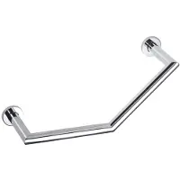 Bemeta Barre de maintien coudée OMEGA en chrome 40x25x8cm--
