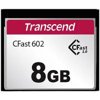 Transcend CFast 2.0 CFX602 - Carte mémoire flash - 8 Go - CFast 2.0