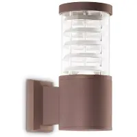 Ideal Lux 326962 OUTDOOR TRONCO Applique d'extérieur 1xE27 IP44 Brun café