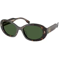 Tory Burch Ty7214u172871 53/19/140 Woman Sunglasses Noir Green/CAT3 Femme