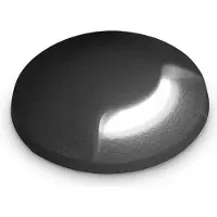 Ideal Lux Lampe d'extérieur WAY ONE SIDE 3000K 269504 G9 1x1,7W IP67 5 cm, noire, à éclairage unilatéral