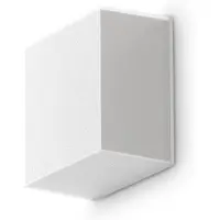 Ideal Lux 326221 SNOW Applique murale d'extérieur à LED 6 W 660/440 lm 4000 K IP65 blanche