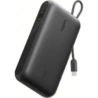 Belkin Batterie Externe Boostcharge 20 000 Mah 45 W Pd Avec Câbles Usb-c Et Usb-a Intégrés Écran - Noir