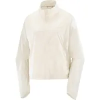 Salomon - Veste légère, déperlante et coupe-vent - Shkout Fly Jkt W Whisper White pour Femme - Taille L - Blanc