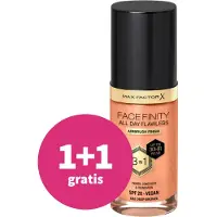 Max Factor Toute la journée Flawless Facefinity 3 en 1 - Maquillage longue tenue 30 ml C82 Deep Bronze