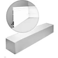 ORAC Decor SX191-box LUXXUS HIGH RISE 1 carton 9 pièces Plinthe | 18 m