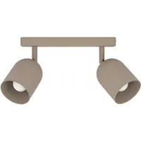 Eglo Spot de plafond design Tilston 2-brun sable clair