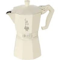 Bialetti Moka Exclusive 6 Cups Italian Coffee Maker Argenté One Size / EU Plug 220V