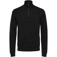 Selected Pull-over 'Berg' noir