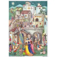 Sonstige Verlage Calendrier de l'Avent "Les Rois mages à Bethléem"