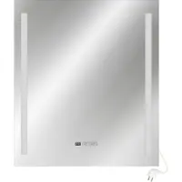 Mi-Heat Chauffage miroir infrarouge LM350-Pro 70x80cm 400W avec éclairage, Tuya Smart App